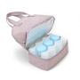 ZWY046 Daily Outdoor Travel Picnic Split Insulated Lunch Bag Simple Oxford Breastmilk Cooler Bag Portable Solid Color Handbag