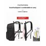 ZF285 New Schoolbag Female Junior High School Students Shoulder Bag Male Computer Backpack Polyester Breathable Waterproof