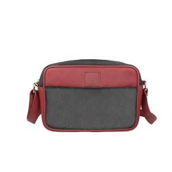 Custom Women Pu Leather Crossbody Clutch Bag Crossover Bag Handbag With Adjustable PU Strap
