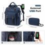 LOVEVOOK 2022 fashion bags Work Travel computer Backpack College School Business Computer Bag Student Bookbag  Laptop Backpacks