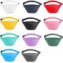 Gelory Fanny Pack Waterproof Chest Handbag Hip Purse Outdoor Hiking Biking Running Canvas Waist Bag with Adjustable Strap