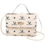 New Product fashion printing small square bag 2024 new ladies handbag pu leather women female crossbody shoulder bag