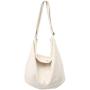 2024 Wholesale Customized Design Shoulder Solid Color Canvas Tote Bag