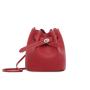 Guangzhou Source 2024 New Simple Bucket broadband Locking Buckle Small Bag Korean Version Leisure Solid Color One Shoulder Bag