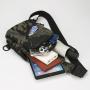 Trendy casual men's small shoulder bag
