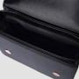 2024 Custom Black Vegan Leather Women Soft Smooth Material Crossbody Bag Fashion Handbag Purse For Ladies