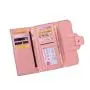 ZR096 2023 New Women's Long Wallet Three-fold Handbag Large Capacity PU Simple Fashion Wallet Wholesale Customization