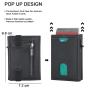 Wholesale Minimalist RFID Credit Card Holder Metal Slim Wallet