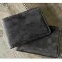 Custom Crazy Horse Men Card Holder Wallet Bifold Genuine Leather Carteras Mujer High Quality Cartera De Hombre
