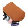 New Trend Custom Zipper Pouch Make Up Bags Canvas Travel Cosmetic Bag