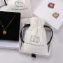 Custom Logo Printed Brush Canvas Cotton Dust Bag For Jewelry Antique Drawstring Bracelet Packaging Jewelry Pouch