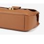 2022 New Design Custom Crossbody Bags With A Lock Women Genuine Leather Ladies Luxury Brown Color Handbags