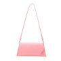 2024 new Korean style simple solid color small square bag casual diagonal cross bag armpit felt shoulder bag bolsas