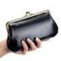 XL266 Hot Sale Fashion Design Women Wallet American Vintage Clip Bags Long Handhelding Wallet Double Zipper Coin Purse