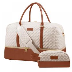 LOVEVOOK women luxury travel bag with logo folding large capacity travel sports luggage duffel cosmetic gym weekender bags