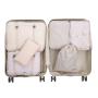 Waterproof 6pcs/sets High Capacity Thicken Travel Bags Packing Cube Portable Clothing Sorting Organizer Luggage Sets