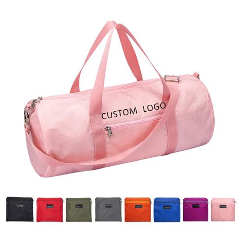 Gelory Men Women Travel Sports Foldable Gym Duffel Bag Custom Duffle Bag With Logo For Women