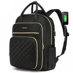 2022 LOVEVOOK large Oxford Travel Backpack Waterproof College School USB Bookbag custom Women's 15.6 17inch Laptop Backpacks