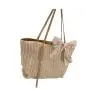 Handmade Summer Beach Straw Tote Bag for Beach Travel