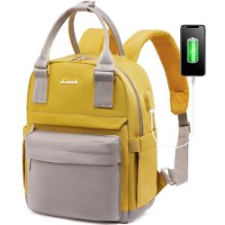 LOVEVOOK wholesale ladies and girls bags Stylish Waterproof school purse with USB daypack small cute college daily mini backpack