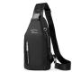 Gelory Wholesale Outdoor Sport Messager Bags Canvas Cross Chest Bags Men Portable Shoulder Crossbody Bag
