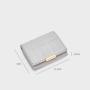 Custom Logo Luxury Pu Leather Women Wallet Card Holder Fold Purse For Women