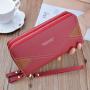 2024 new design ladies wholesale fashion women trendy pu leather coin purse & wallet for women