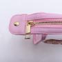 Keymay Personalized Letters Portable Waterproof Transparent PVC Makeup Bag Zipper Pouch Clear Makeup Bag