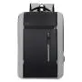 Hot Selling Unisex Vintage Style Travel Laptop Backpack 3 Compartment Set with Zipper Closure Polyester Lining for Students