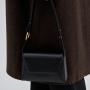BSCI Custom Business Briefcases Pu Leather Bag For Women Small Vintage Shoulder Vegan Leather Bag Female  Luxury Cross Body Bag