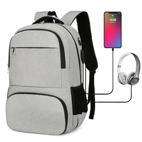 ZF086 New Computer Backpack Thickened Thermal Insulation Anti-leakage Picnic Bag Polyester Leisure Travel Outdoor Bag USB Port