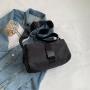 KBW348 Fashion Senior Sense of Fitness Bag Female Small Cross Section Casual Solid Color Shoulder Crossbody Toast Bag