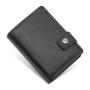 Ultrathin Rfid Function Pu Leather Metal Card Wallet Aluminium Card Holder Wallet