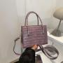 Women's Bag 2024 Summer New Trendy Small Square Bag Simple and Elegant Single Shoulder Crossbody Bag Ladies Handbag