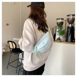 ZWY159 New Arrival Running Waist Bags For Women Daily Woven Cloth Sports Fanny Pack Women'S Bags Wholesale Messenger Sling Bag