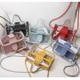 Ladies Designer Women's Shoulder Bag Candy Color Crossbody Flap Messenger Bags Fashion PVC Transparent Jelly Bags for Women