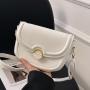 Wholesale Small Half Round Leather New Style Fashion Ladies Handbags For Women Underarm Women's Bags Shoulder Bag