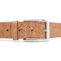 Brand Customized Handmade Natural Cork Leather Belt Men's Vegan Non-leather Belt