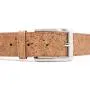 Brand Customized Handmade Natural Cork Leather Belt Men's Vegan Non-leather Belt