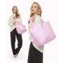 LOVEVOOK 50L Puffer Tote Bag Weekender Bags for Women Crossbody Handbag for Work Gym Overnight Bag with Wet Pocket Travel Duffle