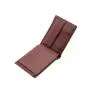 High quality men genuine leather trifold wallet rfid blocking custom wallet