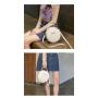 Gelory China Wholesale Custom Design Ladies Handbags Purse Trendy Rounded Crossbody Shoulder Bag For Women