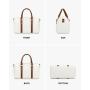 LOVEVOOK Custom Fashion Classic Women's Tote Bags Pu Leather Lady Hand Bags High Quality Luxury Ladies Top Handle Handbags