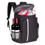 Wholesale Custom Logo Aluminium Film Cooler Backpack Water Resistant Leakproof Soft Cooler Bag Backpacks Insulated Backpack