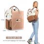 LOVEVOOK wholesale Fashion Carry on Business USB Backpack College School Nylon Bag Waterproof Travel Laptop Backpack for Women