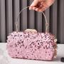 New sequined evening bag beads retro shiny party bag evening dress clutch bag fashion handbags for ladies