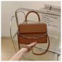 Low Price Carteras Para Mujer Chain Colorful Square Bags New Fashion Ladies Shoulder Bags Leather Crossbody Bags For Girls Women