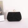 New arrival bling glitter fold design wedding party bag bridal clutches evening bags champagne wholesale women clutch pochette femme