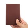 Factory direct leather passport holder slim passport wallet card holder leather passport cover