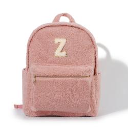 Winter Plush Teddy Backpacks Basis Rollable Luggage Plush Backpack Women Bagpack Teenager Sherpa Travel Bags